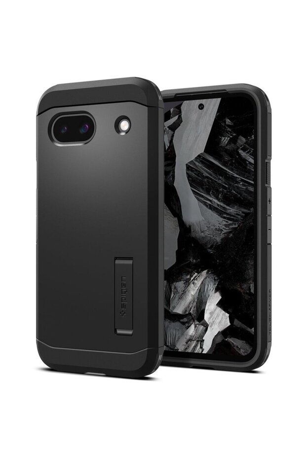 Google Pixel 8a Case - Tough Armor - Black - 1
