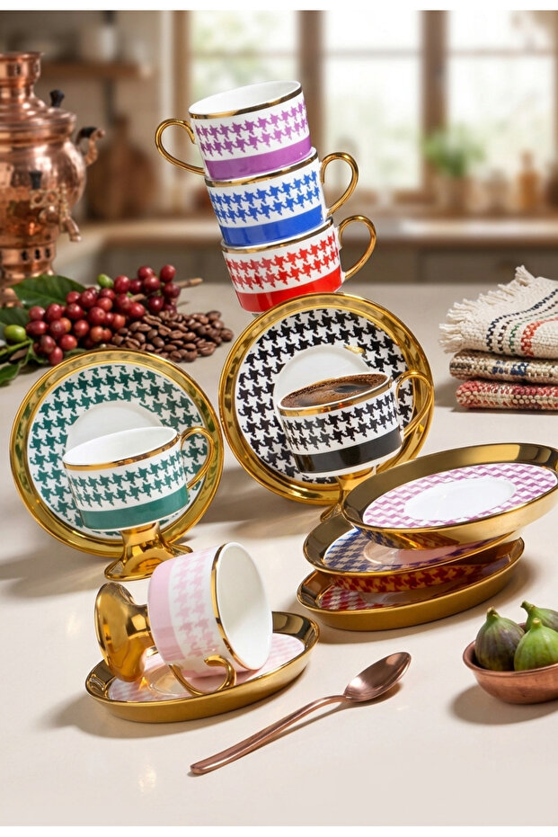 W-Juliet 6-Piece Standing Cup Set - 90 cc IST-163