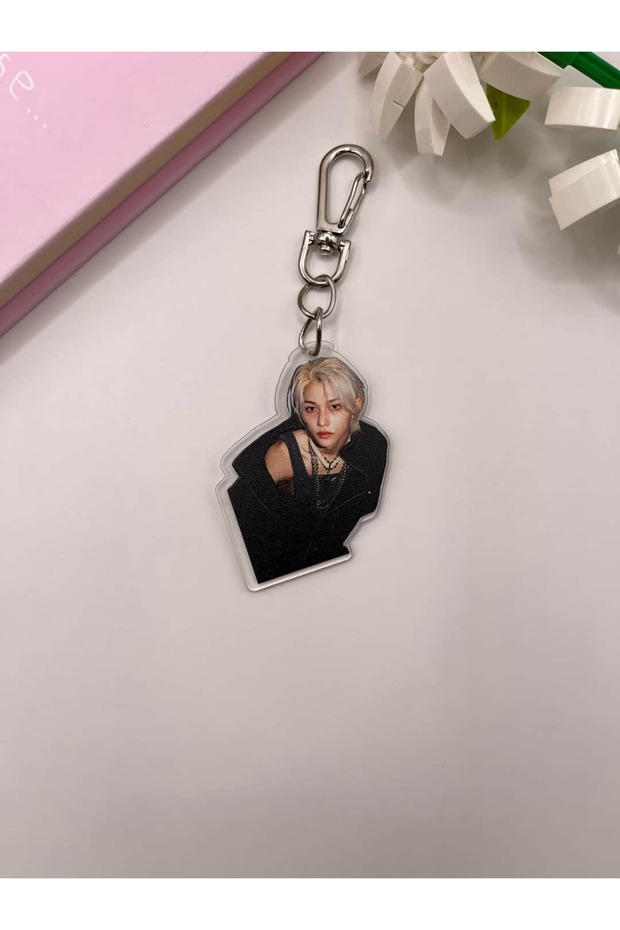 Stray Kids Kpop Group Felix Kpop Keychain / Bag Ornament