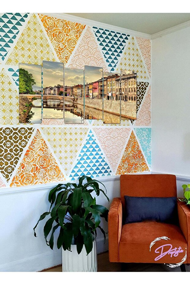 6 Piece City View Decorative Wall Art