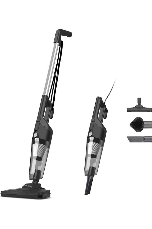 17,000Pa Cyclonic Handheld Vacuum Cleaner - 900mL XL Dust Cup, 5m Auto-Rewind Cord, Washable top-not