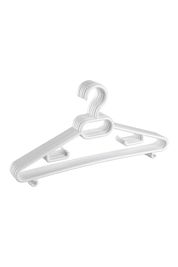 White Dress 12 Pieces Hangers Fma06204