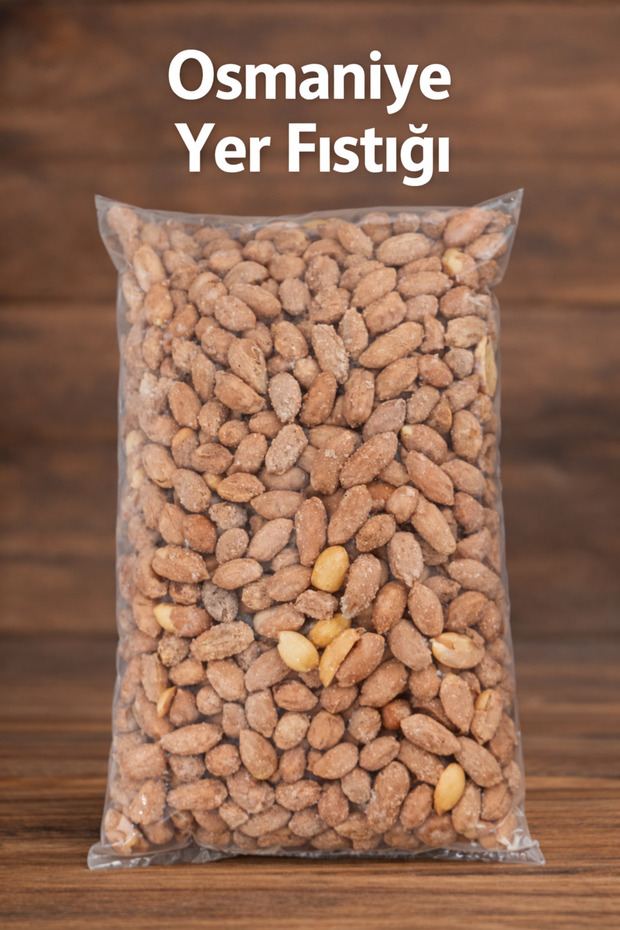 EMENS Osmaniye Yer Fıstığı Tuzlu Kavrulmuş Taze ve Çıtır(500gr)
