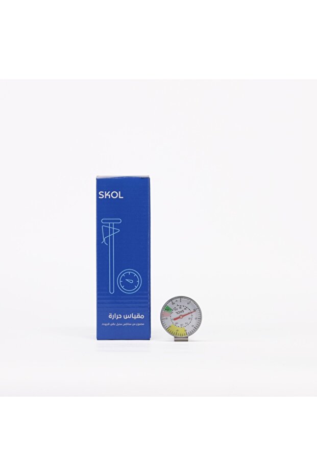 سكول ثرمومتر ستانلس ستيل بمؤشر | Stainless Steel Dial Thermometer