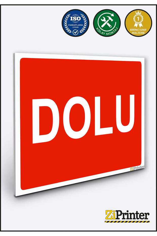 لافتة تحذير من دولي إيسج ديكوتا 35x50 سم