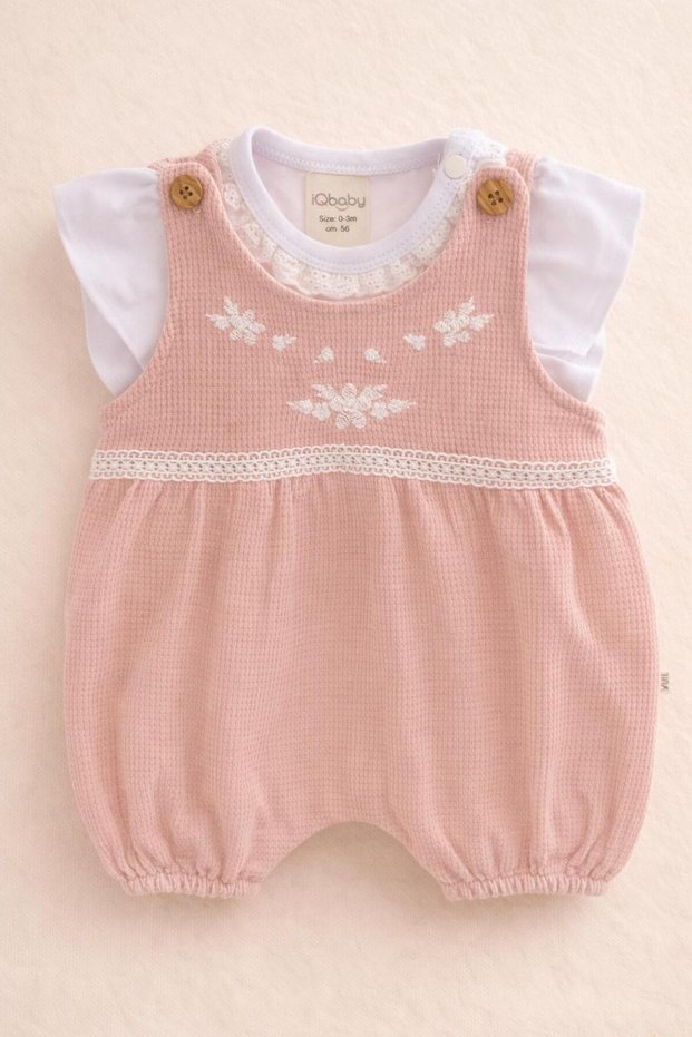 Baby Shorts, Overalls and Badi 2-Piece Set