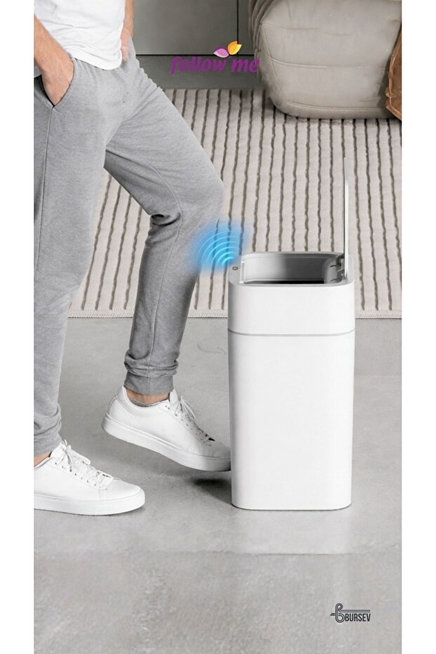 Hareket Sensörlü Çöp Kovası - 22 Litre - 2
