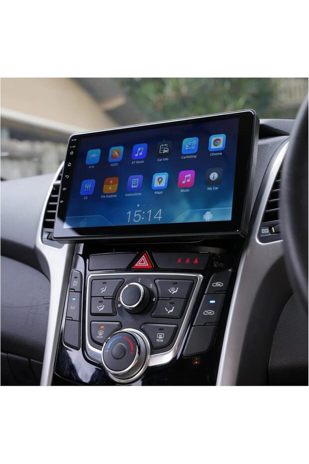 شاشة أندرويد هيونداي لسيارة i30 (2011-2017) مع دعم كاربلاي وأندرويد أوتو وكاميرا خلفية - 4