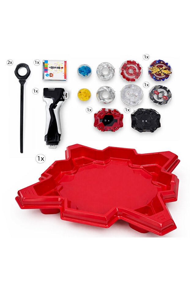 Exploding Dragon Balls Set - Complete Battle Ring with Launcher Handle - 2