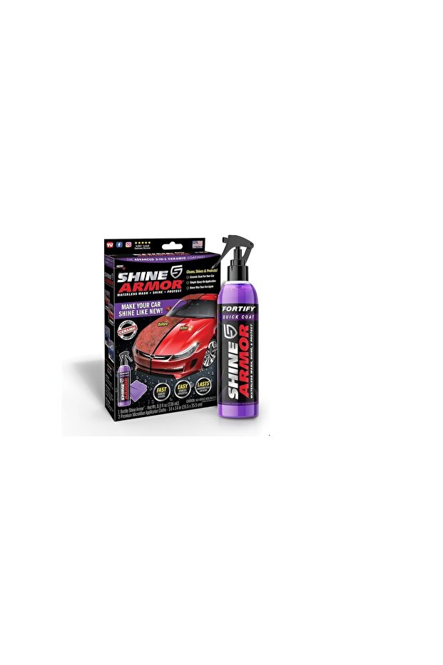 SHINE ARMOR Car Wax Ceramic Coating Fortify Quick Coat