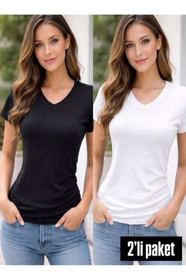 V Yakaka Stretch Fabric Cotton Piece Body