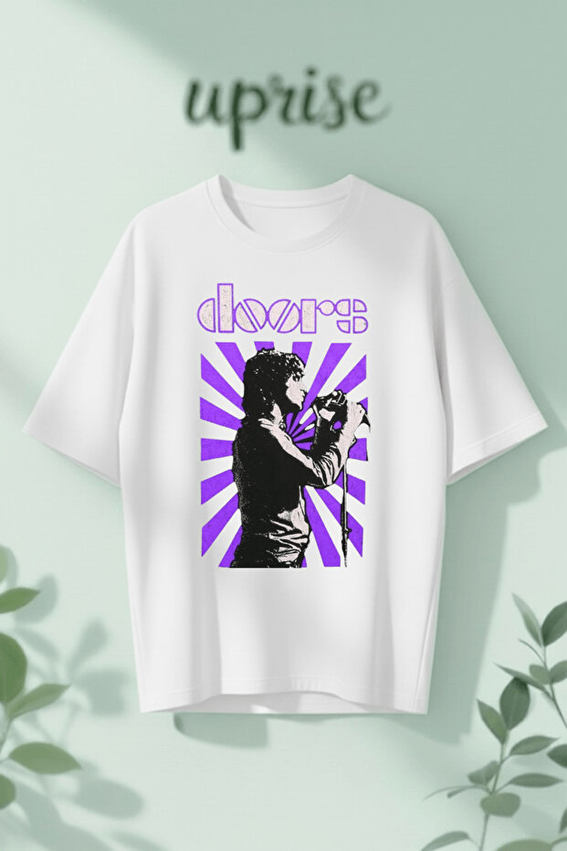 The Doors Printed Cotton Oversize T-Shirt