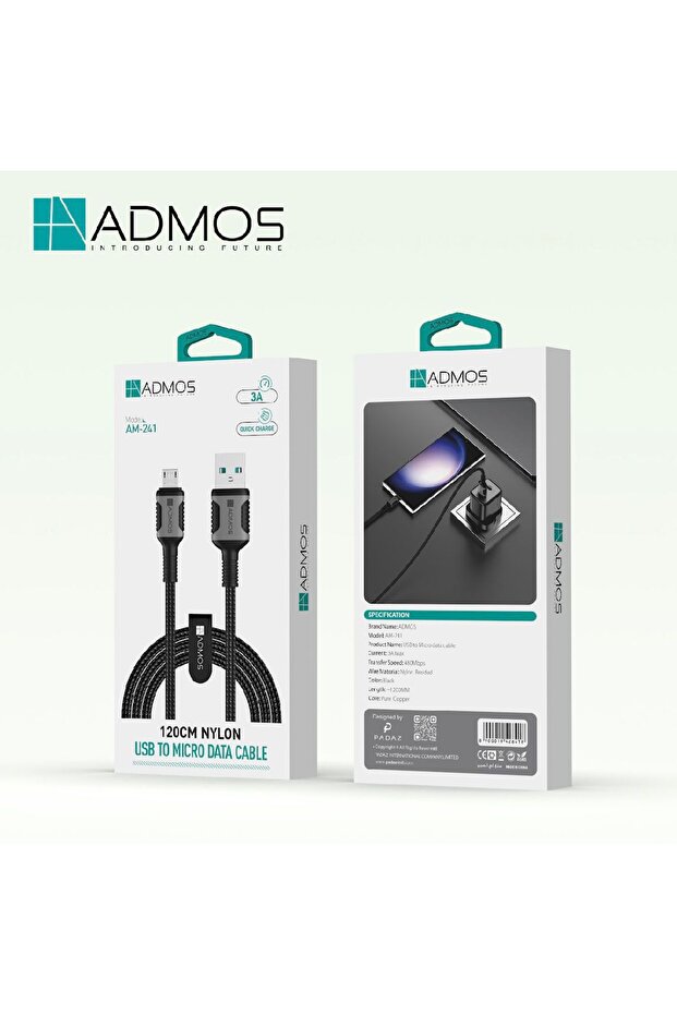 كابل بيانات USB إلى مايكرو AM-241