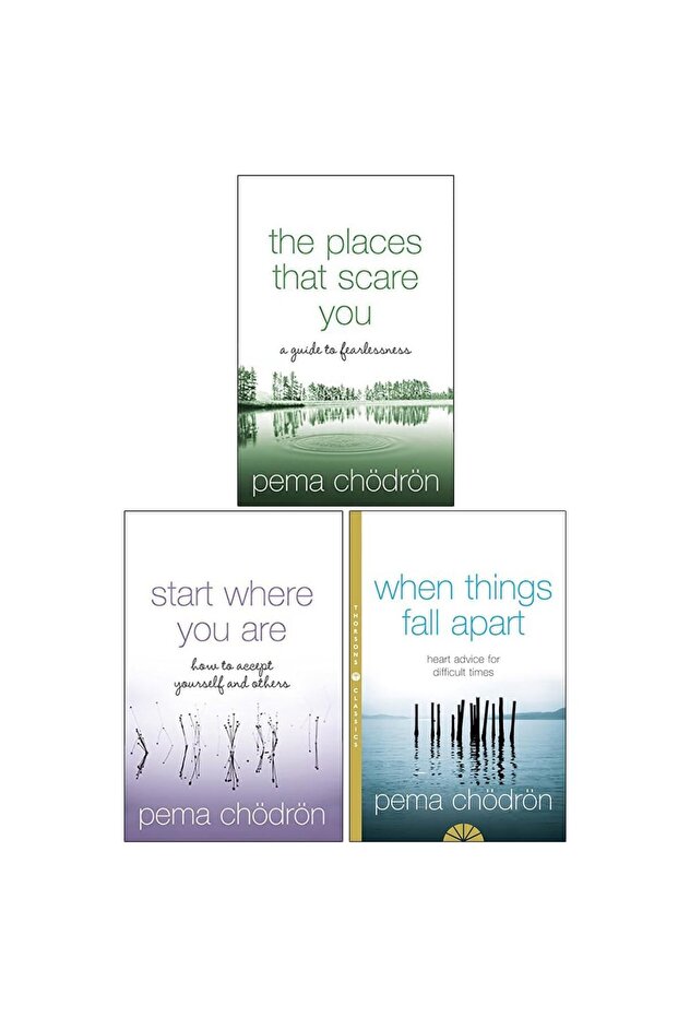 "Pema Chodron Collection 3 Book Set "