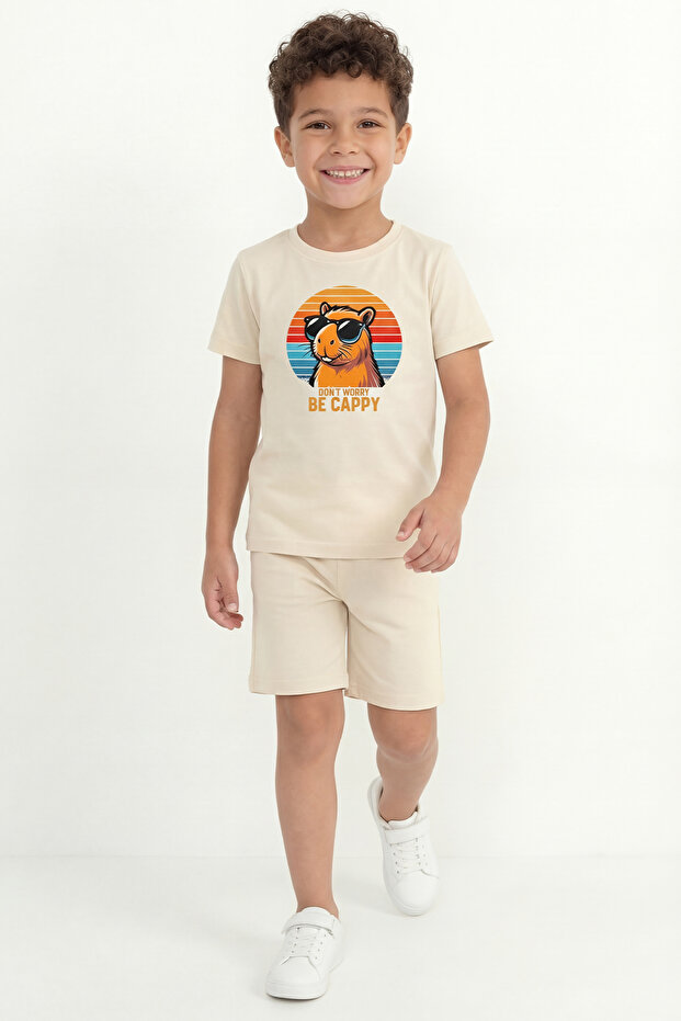 Boy's Printed Double Set B19