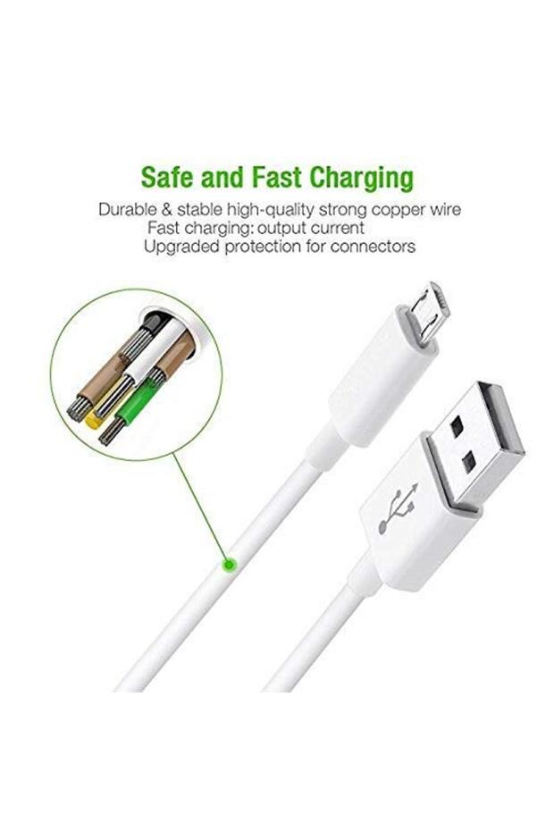 JGD PRODUCTS 2.4 Amp USB Cable | Micro USB Data Cable | Quick Fast Charging Cable | Charger Cable |