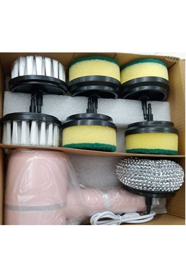 USB Charging Cleaning Brush - 5