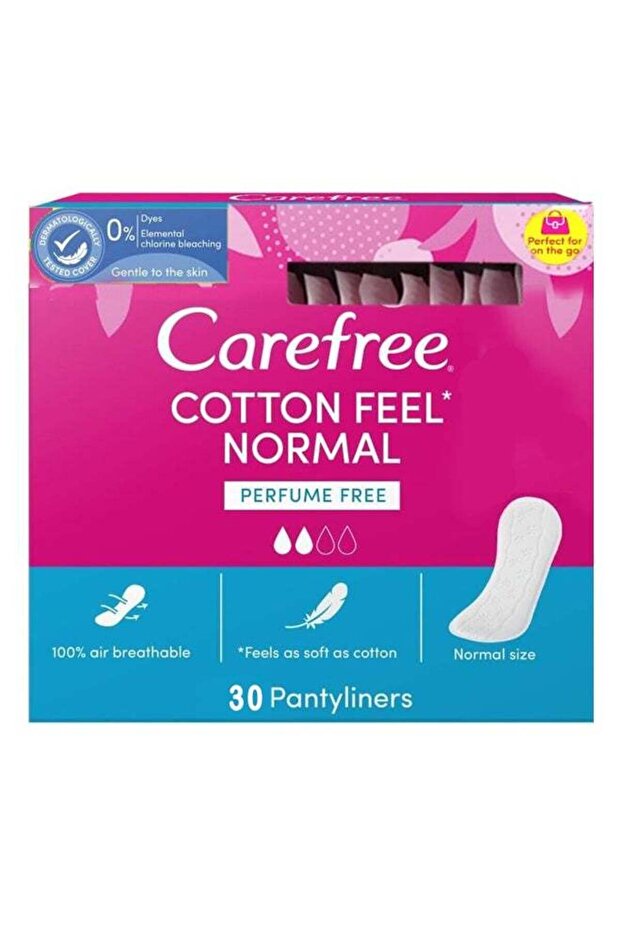 Daily Normal Cotton Panty Liners 30 Pieces