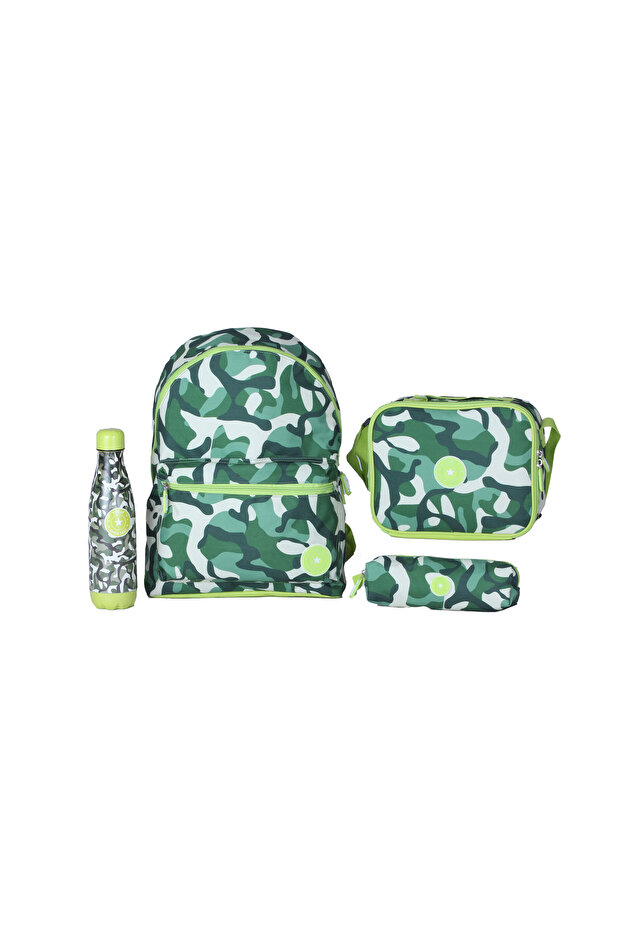 BACKPACK++PENCIL CASE+WATER BOTTLE+LUNCH BAG