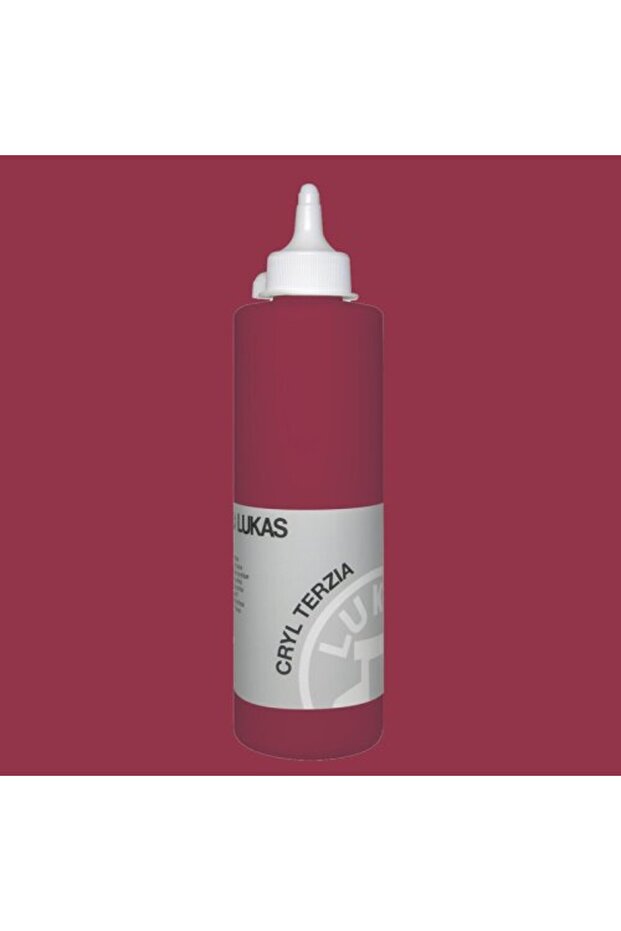 Terzia 500ml Acrylic Paint 4866 Alizarin Crimson
