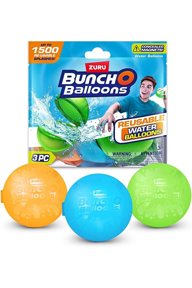 Bunch O Balloons Reusable Water Balloons 3PK