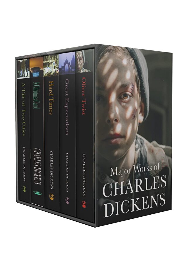 Major Works Of Charles Dickens 5 Books Collection Boxed