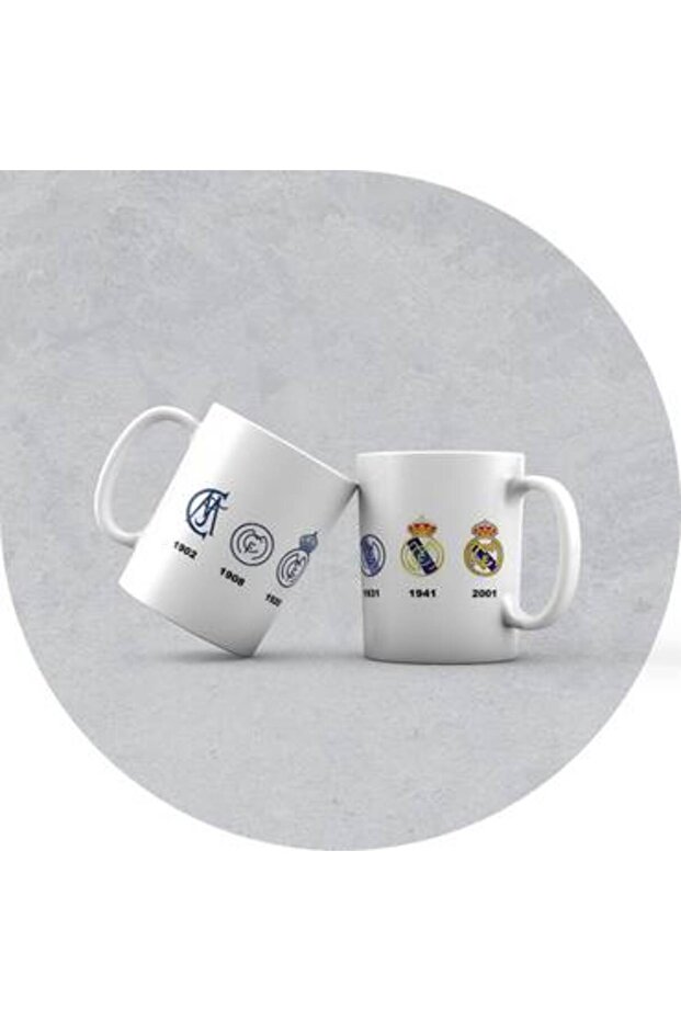 كوب سيراميك بتصميم ريال مدريد