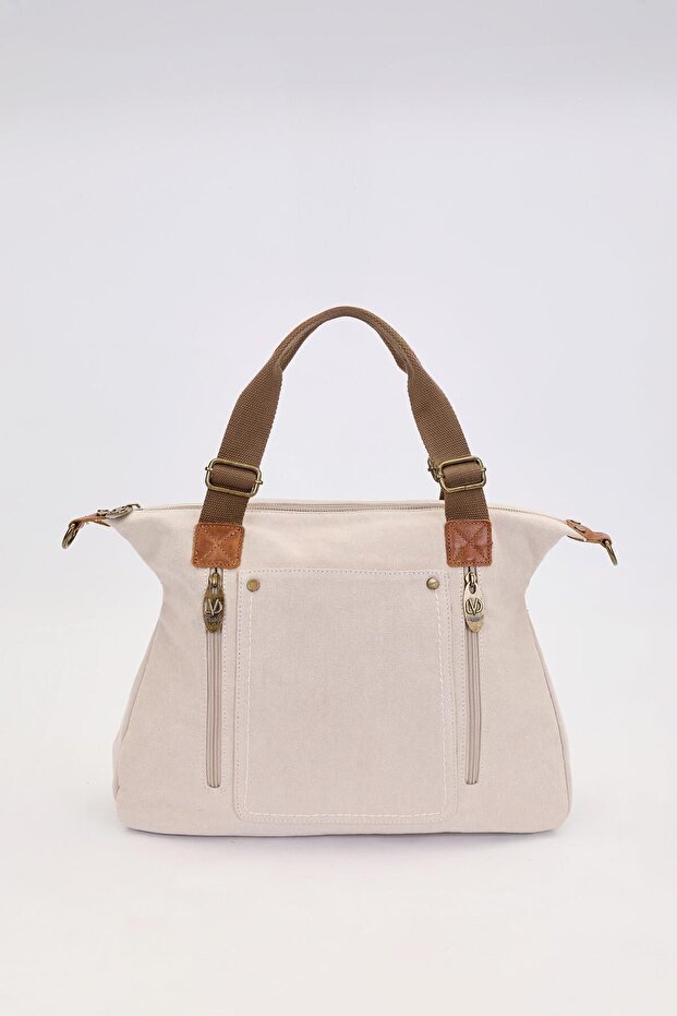 Premium Beige Women's Shoulder Bag 930384