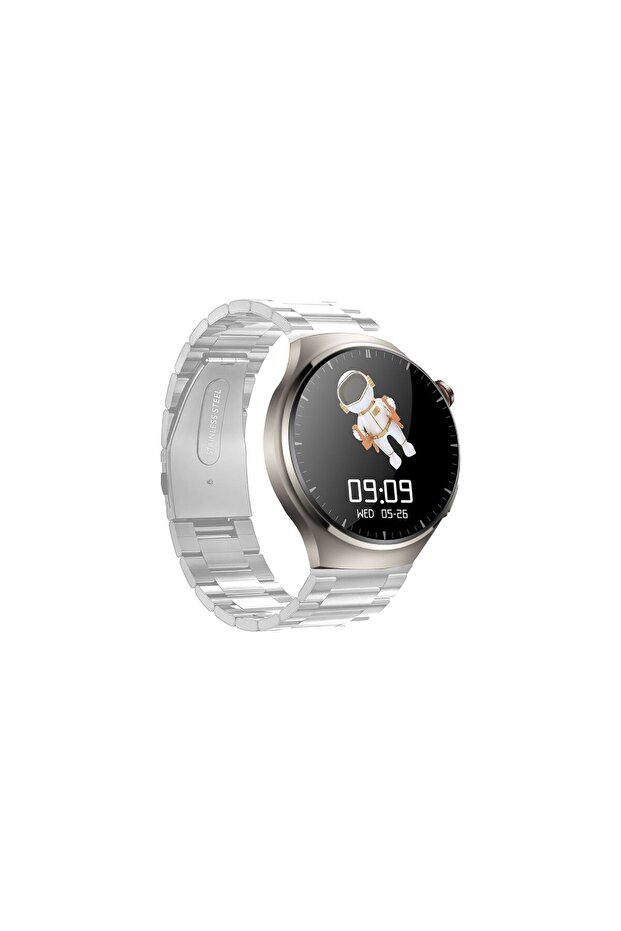 WT 4 Pro Akıllı Saat Gümüş - 1