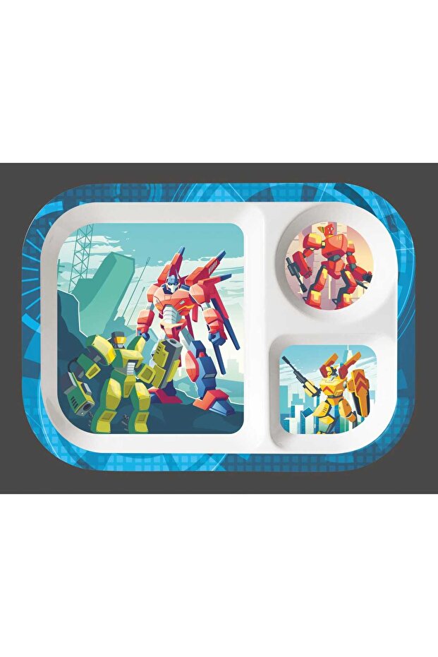 Melamine Kids Tableware Set, 5 pcs - 3