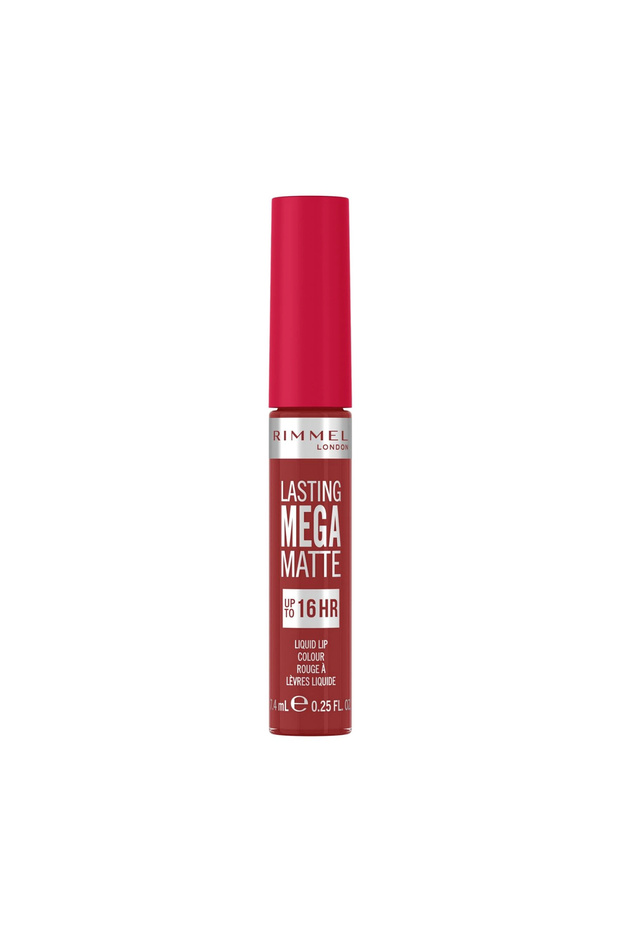 Lasting Mega Matte Lipstick, 500 Fire Starter