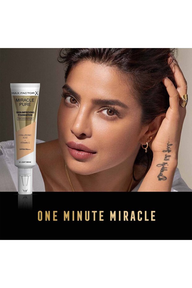 Miracle Liquid Foundation 55, Beige, 30 ml - 5