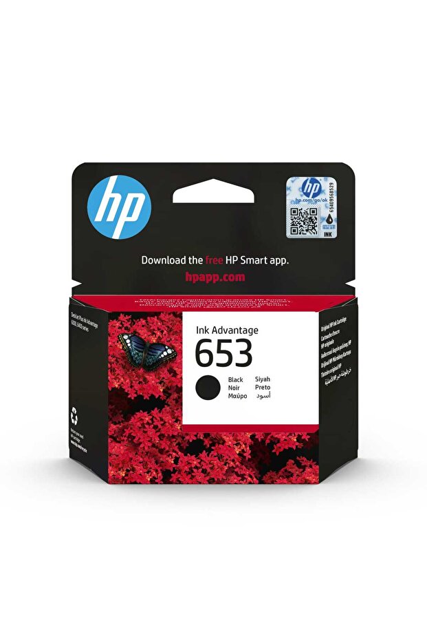 653 Original Ink Cartridge, Black