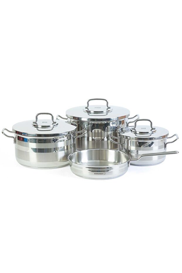 Stainless Steel Cookware Set, 7 pcs