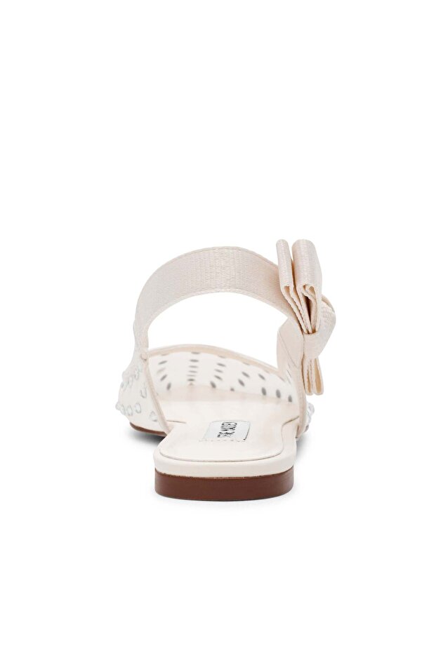 Olyvia-r Solid Ivory Flats - 5