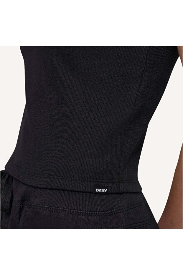 RIBBED HIGH NECK TANK - 2