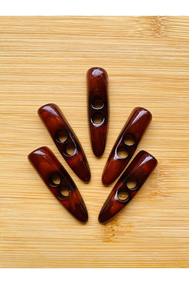 Shepherd Button Brown 5 Pieces