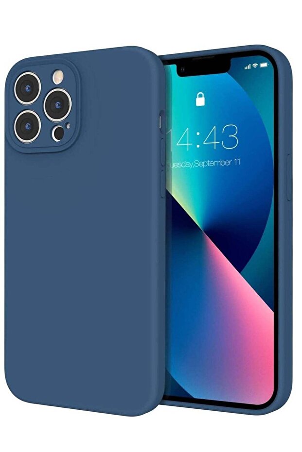 Silicone Case Compatible with iPhone 14 Max, Soft Liquid Gel Rubber Cover Shockproof Bumper Anti-Scr