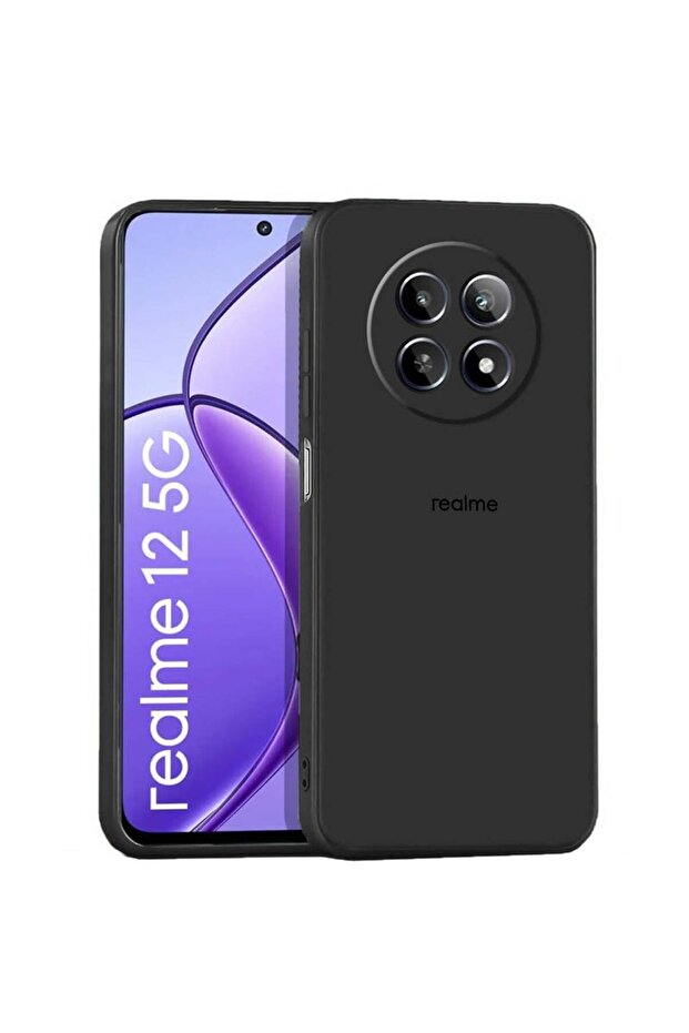 Premium Soft Liquid Silicone Case Cover for Realme 12 5G 2024 – Shockproof, Scratch-Resistant, Soft