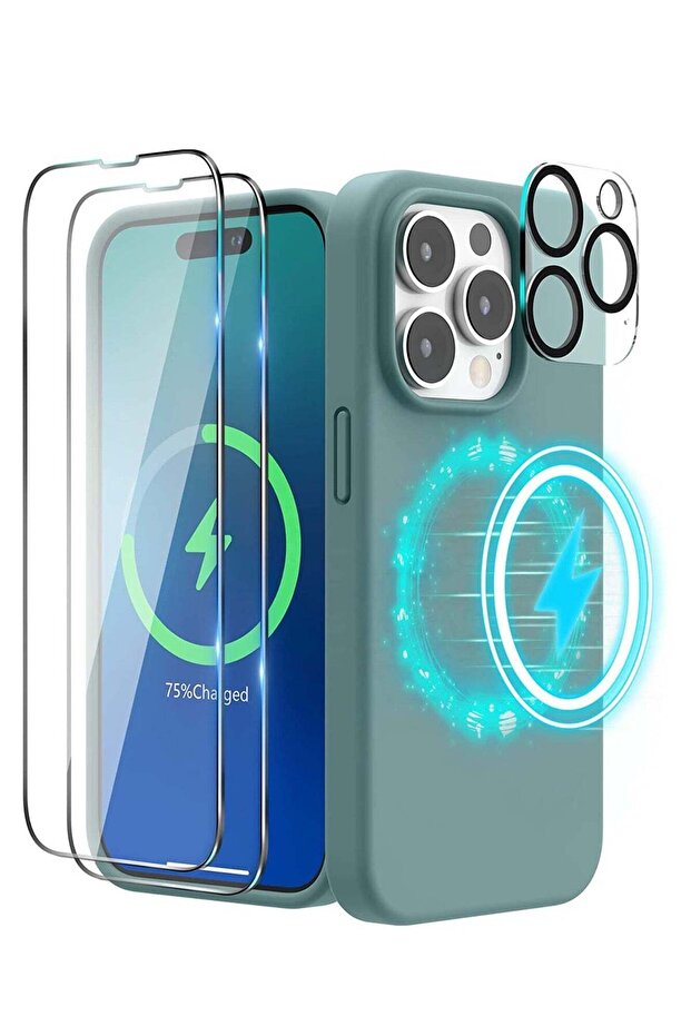 Magnetic Case Designed for iPhone 14 Pro Max Case 6.7 inch (2022), Compatible with MagSafe, Liquid S