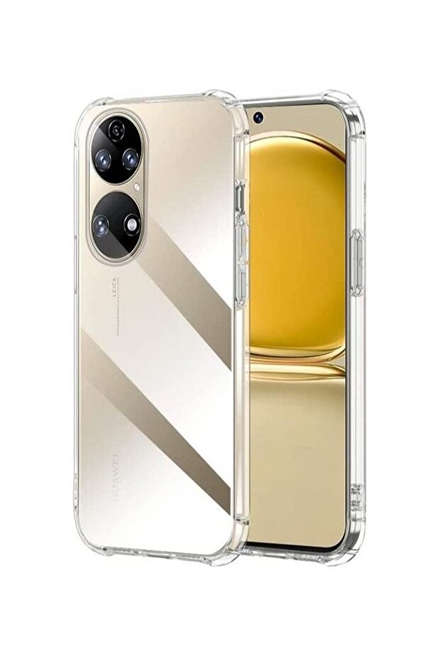Huawei P50 Pro Case Cover Back Air Cushion Soft Silicone Shockproof Anti-Scratch Protective Bumper S