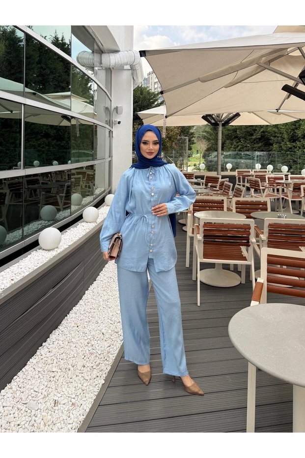 Modal Summer 2-Piece Tunic Set