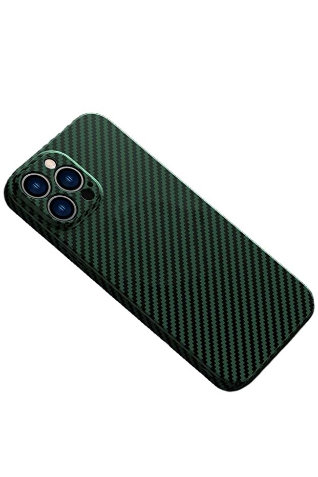 Personality Handsome Light Thin Carbon Fiber Pattern PC Phone case Compatible with iPhone 15 Unique