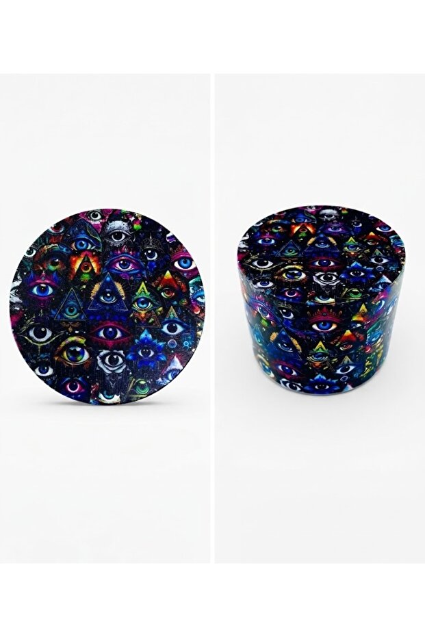 Limited Edition 50mm Grinder Spice Grinder Mill Thick Metal with Pollen Tray 4-Layer Bg-58