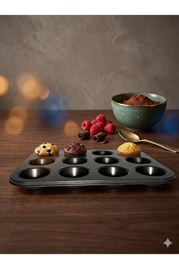 12-Piece Muffin Mold Set