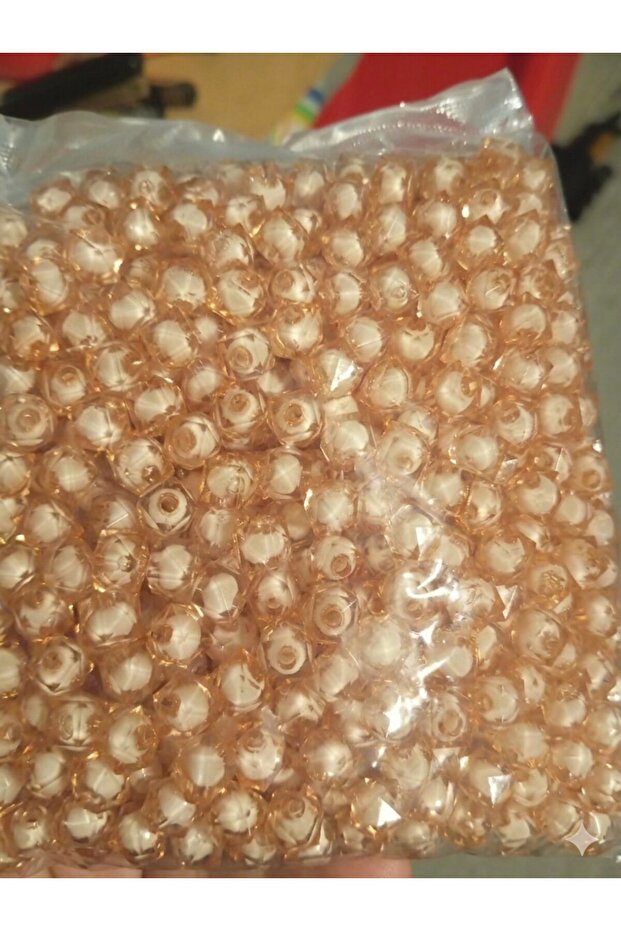 خرز أكريليك مكعب الشكل 10 ملم 500 جرام