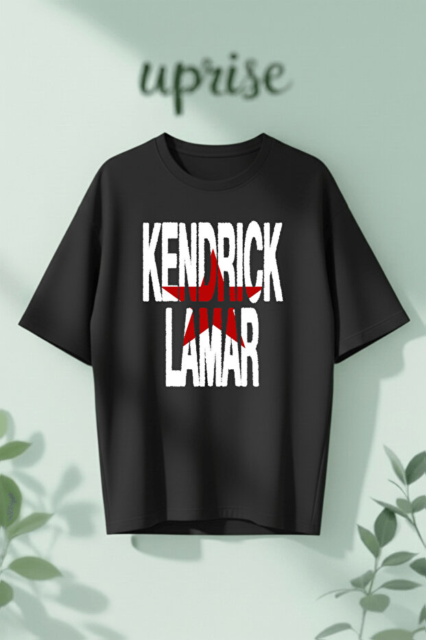 Kendrick Lamar Printed Cotton Oversize T-Shirt