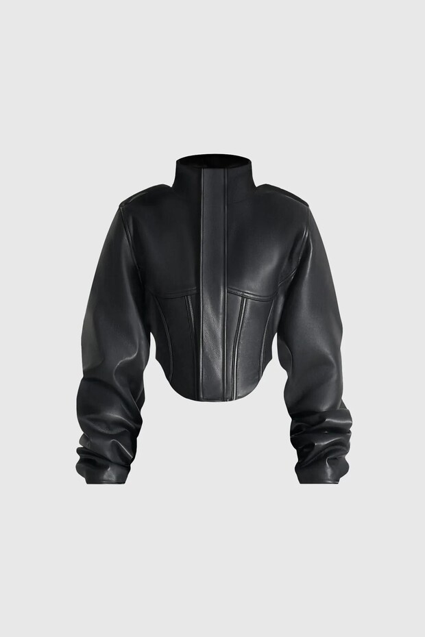 Zr Biker Black Women's Leather Jacket