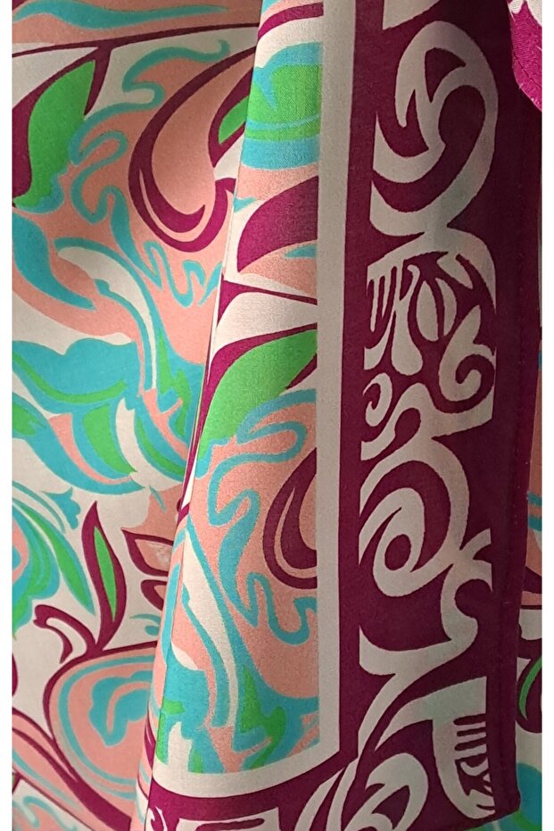 Ethnic Patterned Viscose Pareo - 3