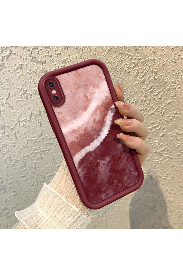 iPhone X/Xs Compatible Stylish and Simple Design, High-Quality Silicone Phone Case.